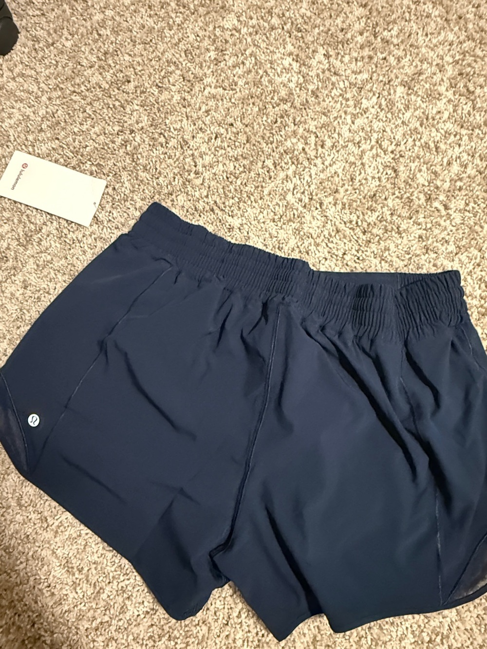 lululemon athletica Girls' Navy Blue Athletic Shorts